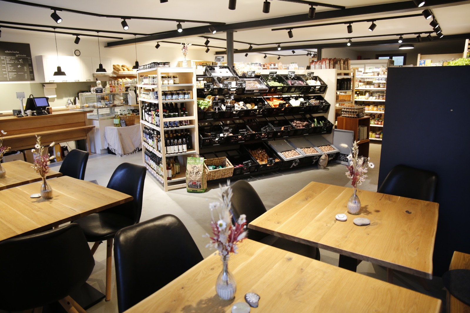 Herzlich Bioladen Café Friedrichshafen – Innenansicht