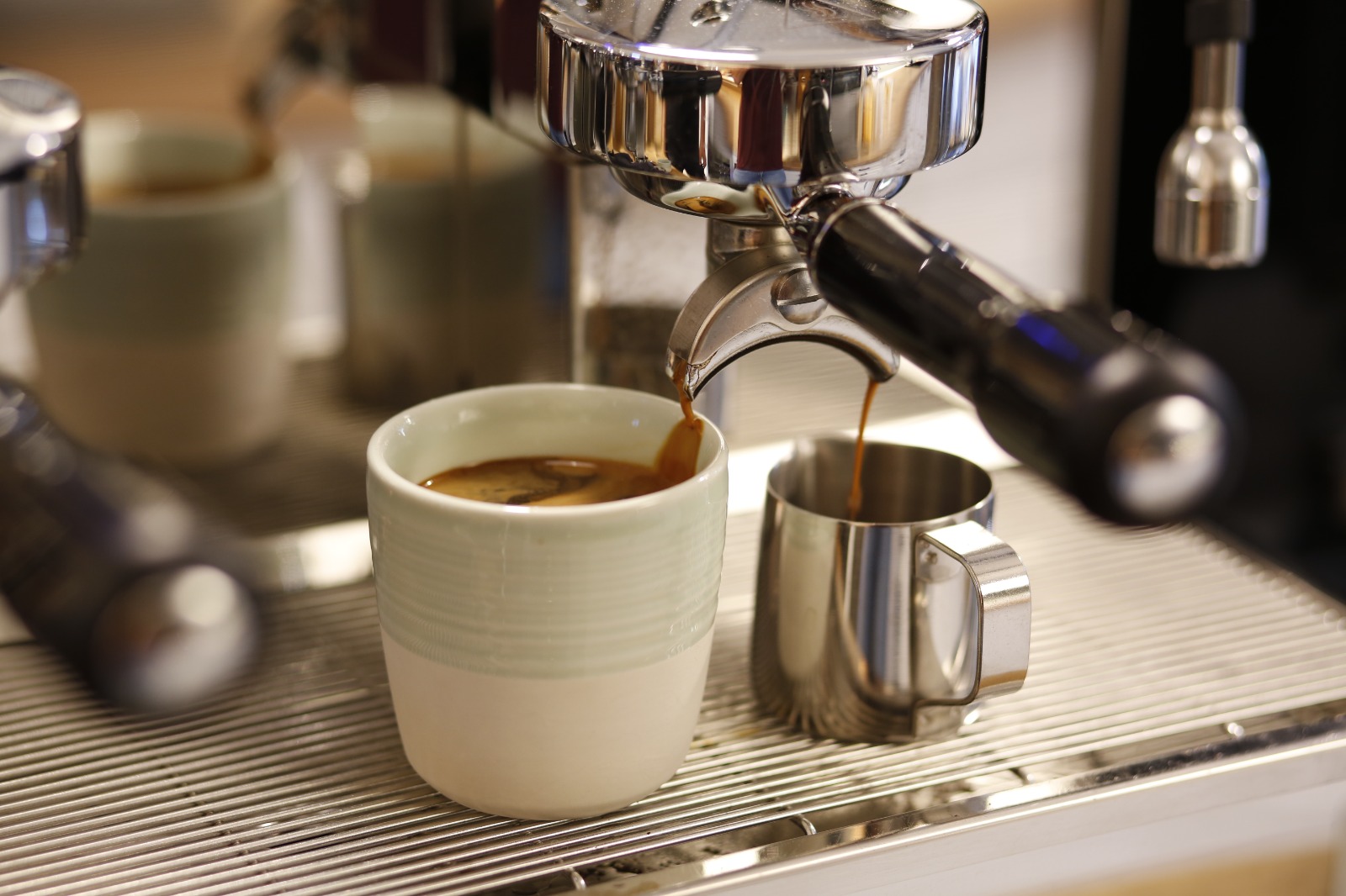 Kaffeezubereitung bei Herzlich